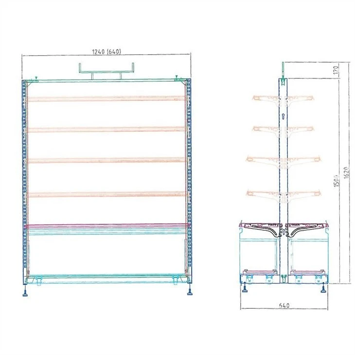 makeup display stand retail store-1(001)
